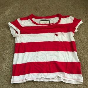 Red Abercrombie & Fitch shirt